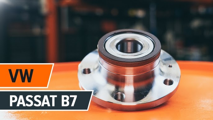 How to change rear brake discs on VW PASSAT B7 Saloon [TUTORIAL AUTODOC] 