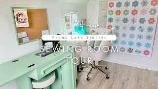 2024 Sewing Room Tour | Tiny House Tour | Penny Lane Studios