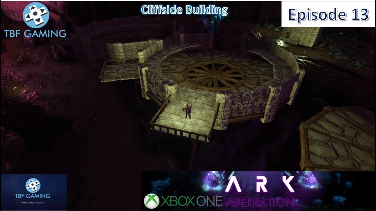 Ark Aberration E13 Building with Stone Cliff Platforms Xbox One ...