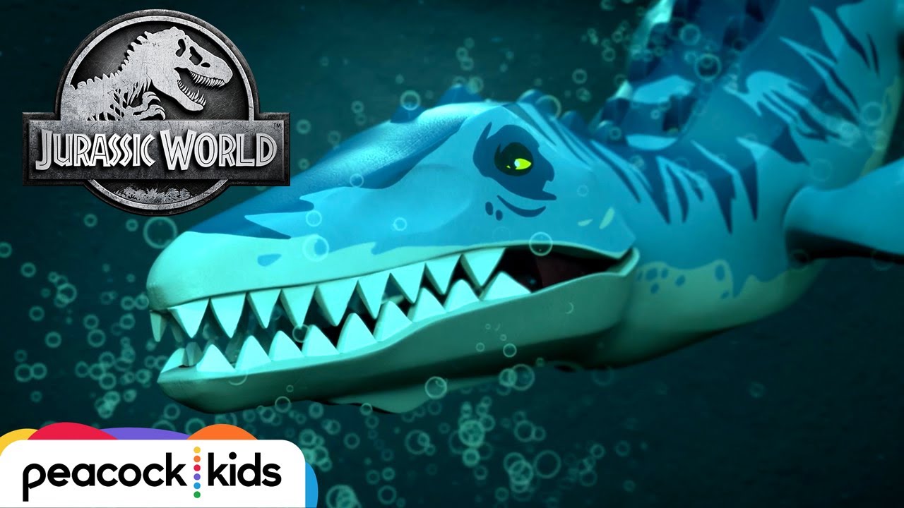 Lige pige Billedhugger Underwater Monster Rescue | LEGO JURASSIC WORLD: LEGEND OF ISLA NUBLAR -  YouTube
