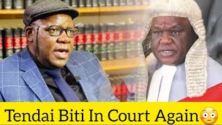 Tendai Biti is Back in Court Hakudyiwi Rinopisa😳😳