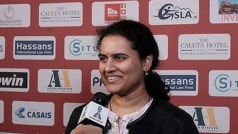 Round 2 Gibraltar Chess post-game interview with Humpy Koneru