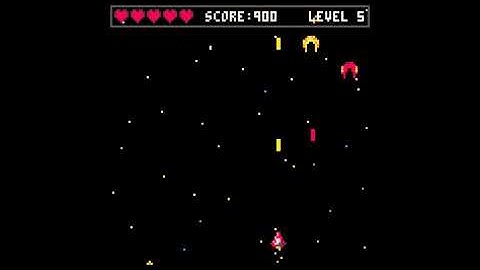 SPACE TROUBLE OLD STYLE SHOOTER PICO 8 Fantasy Virtual Console Lexaloffle Games www lexaloffle com