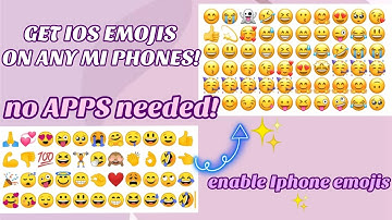 How to Get IOS Emojis on Any Mi/Xiaomi Phones | NO APP NEEDED!