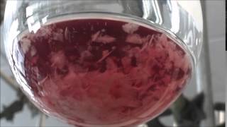 1,8-dibromonaphthalene recrystallisation in heptane (real time) U22174 Recrystallisation
