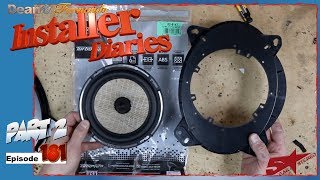 Toyota Highlander in for a Focal Flax speakers Installer Diaries 181 part 2