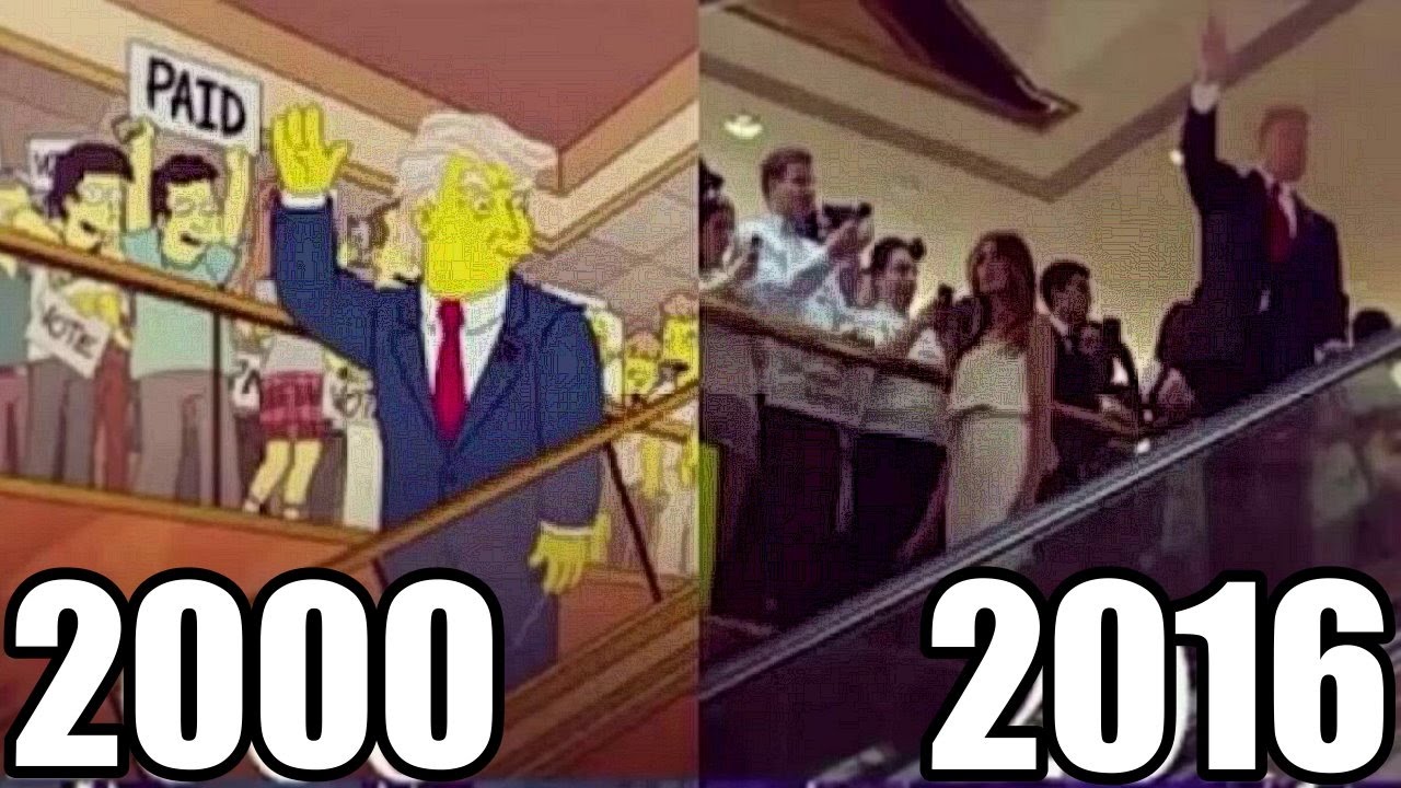 Top 10 Simpsons Predictions That Came True YouTube