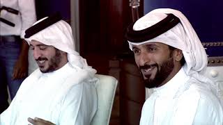 لقاء سمو الشيخ ناصر بن حمد ال خليفة مع عدد من مشاهيروسائل التواصل الاجتماعي وإلاعلام