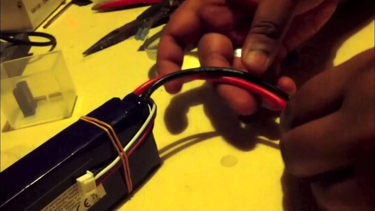 HOWTO Soldering EC5 Connectors to Lipo Batteries YouTube