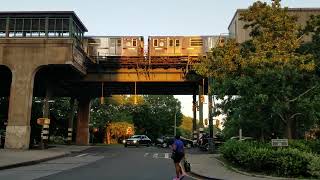 MTA NYC Subway: R142A (4) Train Departs Mosholu Parkway