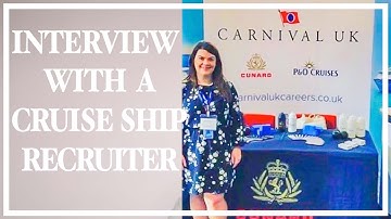 CRUISE SHIP RECRUITER tells us how to have a successful INTERVIEW for a job onboard cruise ships.