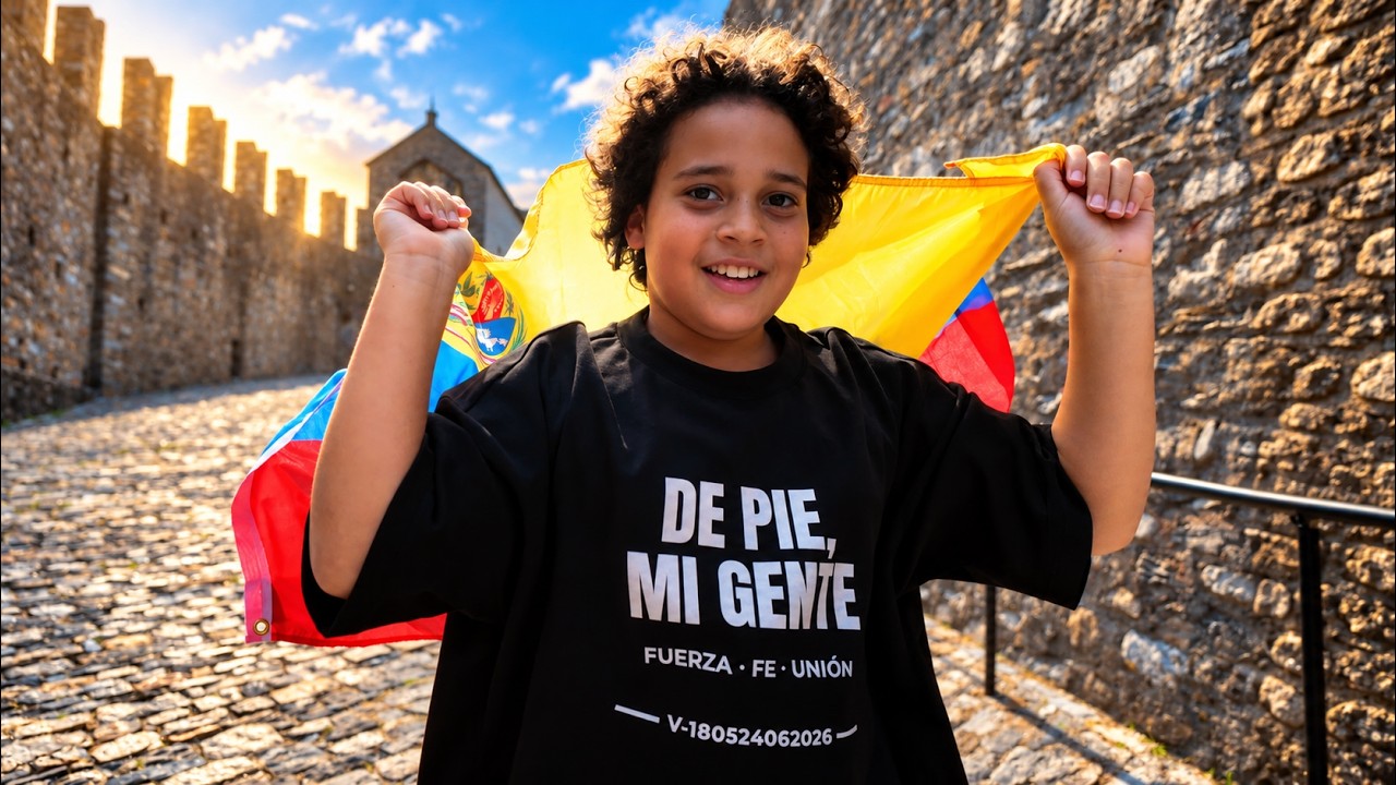 DE PIE, MI GENTE — Ajastenio | Canción por Venezuela (Video Oficial)