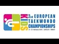 2nd European Kids Taekwondo Championships - Live 1 | 21 February 2016 - Day 1 Morning - Antalya