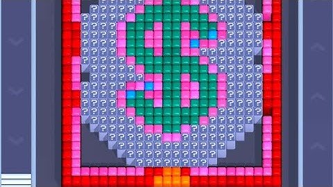 Pixel flow level 86 Walkthrough Solution 