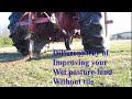 Sustainable Farming: Innovative Solutions for Wet Field Management