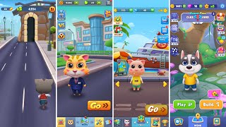 トーキング・トム ゴールドラン、キャットランナー、ペットランナー、ランニングペット（Android/iOS）ゲームプレイ screenshot 2