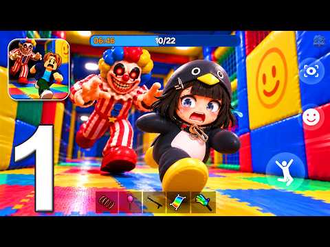 Playroom Escape Obby Parkour - Gameplay Walkthrough Part 1 - Escape From Playroom And Carnival Obby