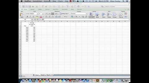 Regression for Excel on Mac OS X.mp4