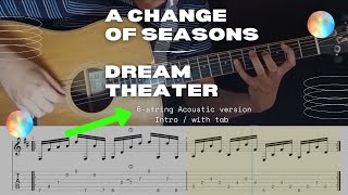 A Change Of Seasons (DREAM THEATER) / 6 String Acoustic Guitar - Intro (SHALO CANTOR)