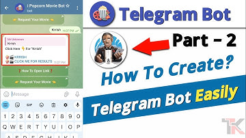 How To Create Telegram Auto Filter Bot Part - 2 | i Popcorn Movie Bot 2024 | Techno Krrish