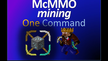 McMMO - Mining | Only  one command | TheBalliBoys