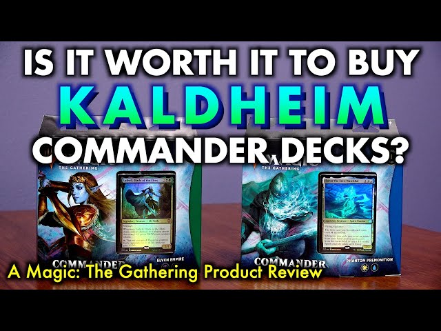 mtg kaldheim commander precons Magic: The Gathering - Deck 10 double Kaldheim Spoilers January 20