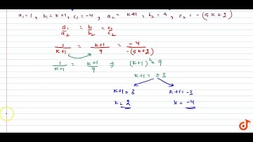 Find the value of  ltmath gt  ltmi gtk lt/mi gt  lt/math gt for which following    system of e
