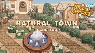 PERFECT Natural & Structured Town Island Tour // Animal Crossing New Horizons