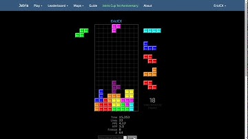 [Jstris] 40 Line Sprint - 24.109 seconds