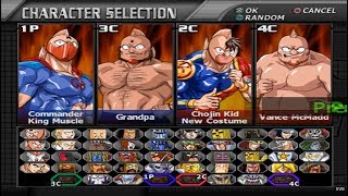 Galactic Wrestling Featuring Ultimate Muscle Opening And All Characters Ps2