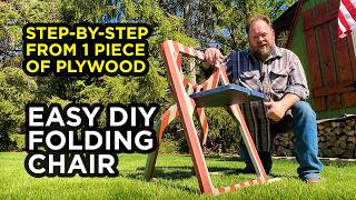 DIY: Flat Folding Chair Build (Easy Step-by-Step Tutorial) #america250