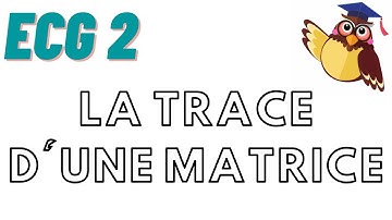 Complément Algèbre - cours 4 - Trace