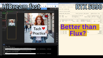 RTX 5090 run HiDream-I1: the Best Open Source AI Art Model Yet? ComfyUI install & Demo
