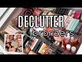 DECLUTTERING MY MAKEUP COLLECTION! ♻️ Bronzers & Contour