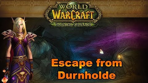 Old Hillsbrad Foothills - The Escape From Durnholde - World of Warcraft - Warlords of Draenor