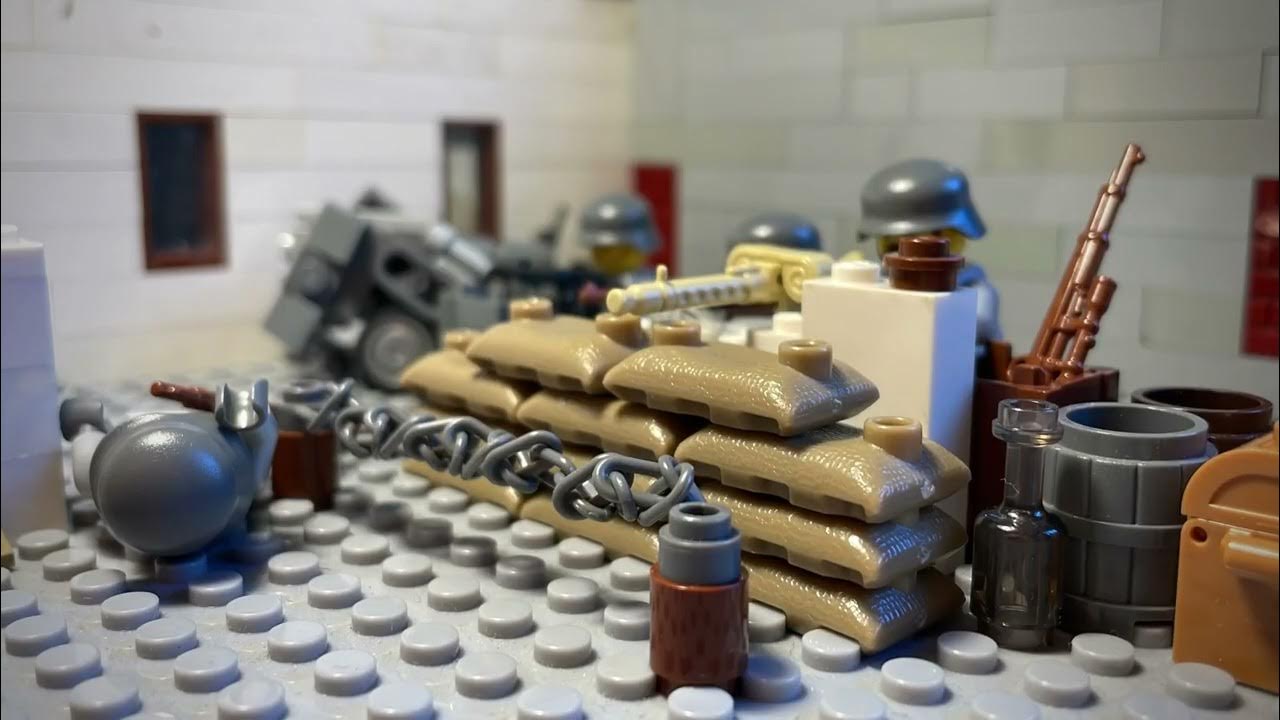 Lego the battle of Stalingrad stop motion - YouTube