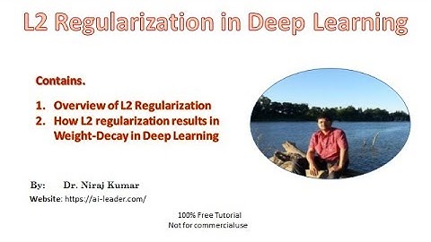 L2 Regularization in Deep Learning and Weight Decay