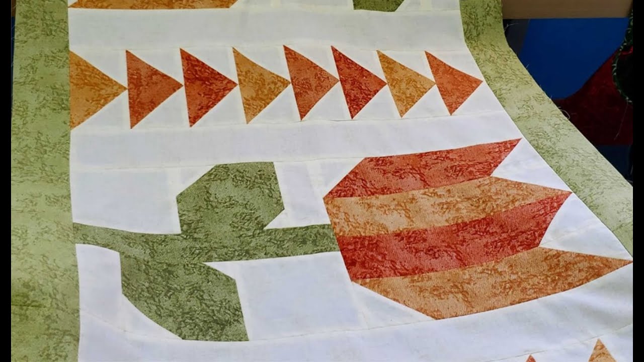 Como Hacer Un Bloque Flying Geese (vuelo de ganso)  Para Un Camino