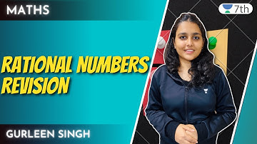 Rational numbers revision | Maths | Unacademy 7th | Gurleen Singh