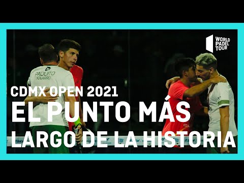 El punto más largo de la historia de World Padel Tour | CDMX Open 2021