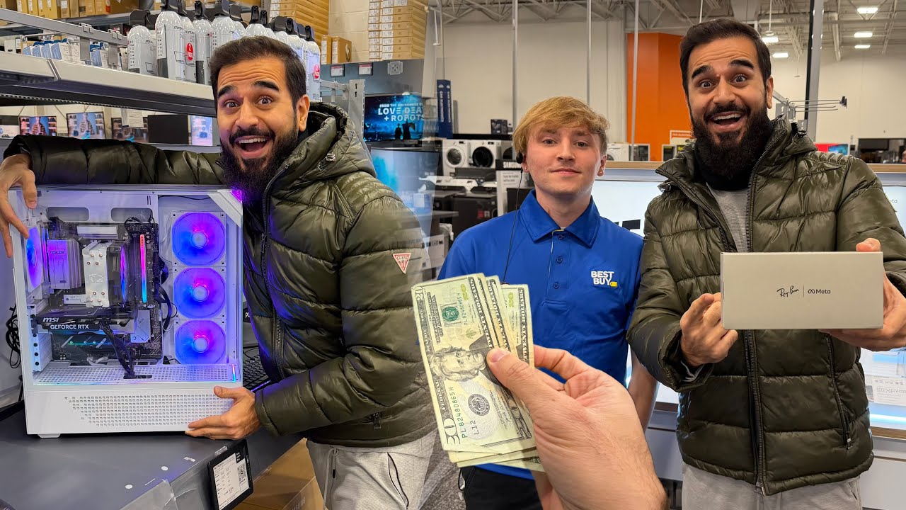 American electronics store se shopping kar li 😍🇺🇸 Mercedes ne dhoka dey dia 😂