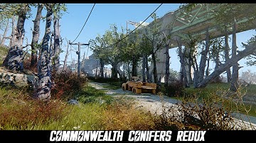Fallout 4 Mods: Commonwealth Conifers Redux
