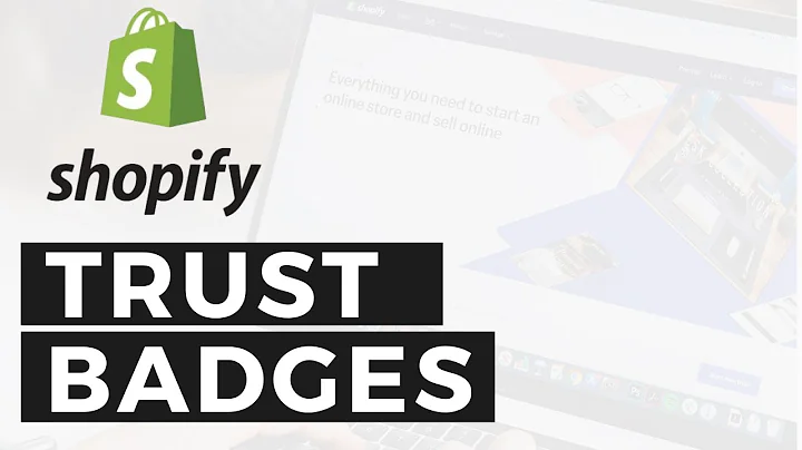 Boost Trust and Sales: Add Trust Badges to Your Shopify Store!