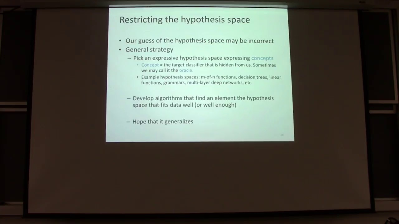 Machine Learning - Lecture 2 - Fall 2018 - YouTube