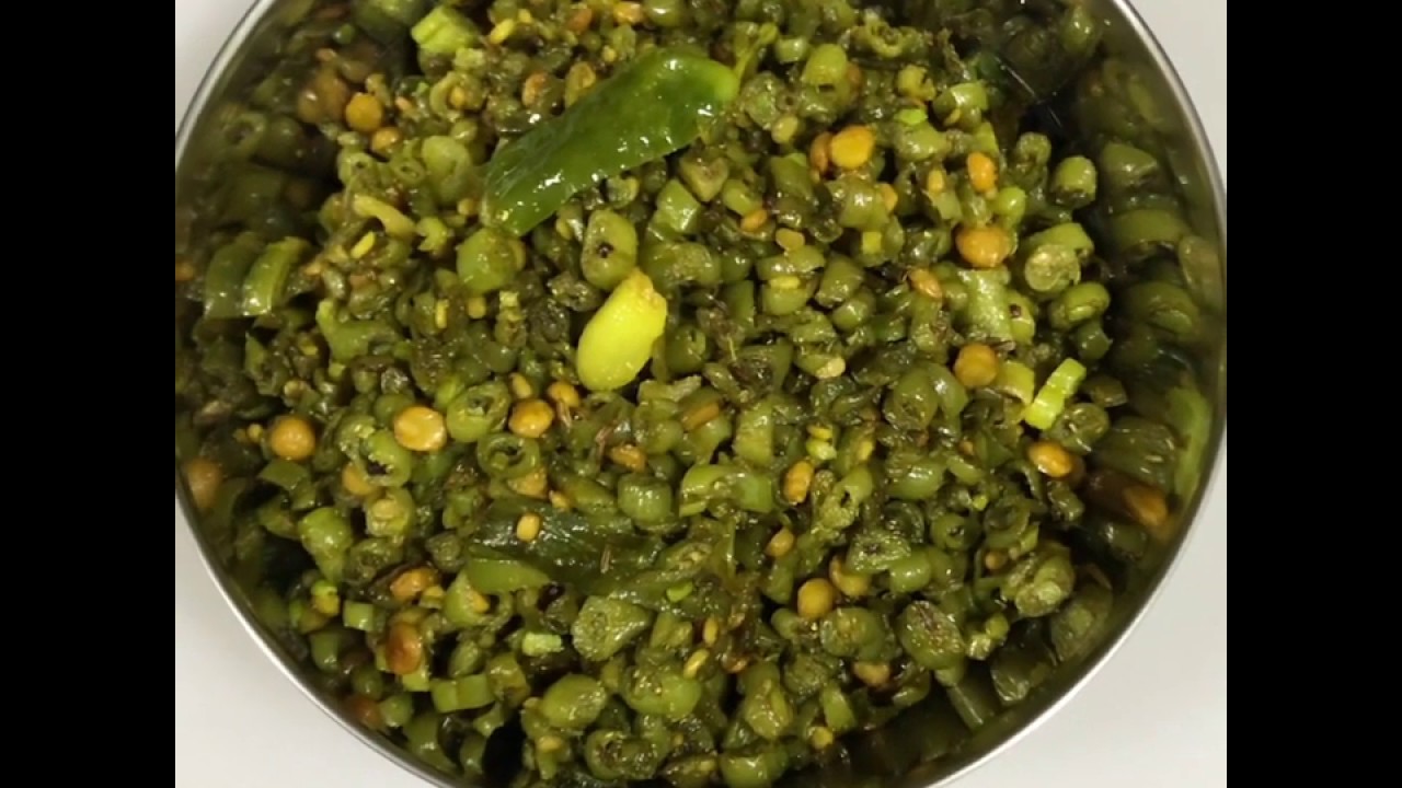 Beans fry in Telugu YouTube