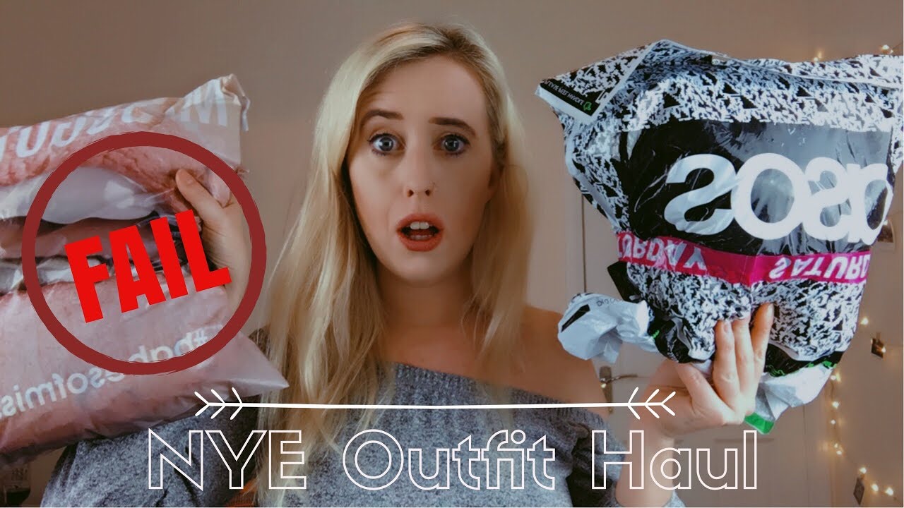 ASOS and Missguided New Years Eve Party Outfit Haul Love From Lucy