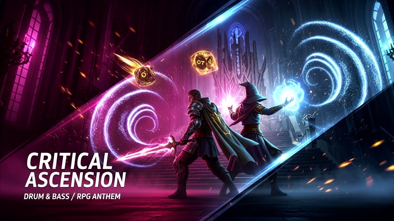 Critical Ascension ⚔️🔥 | Epic RPG Drum & Bass Anthem (DnB 2026 | Male & Female Vocals)
