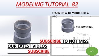 Information SolidWorks Modeling parts tutorial with Exercise 82 News