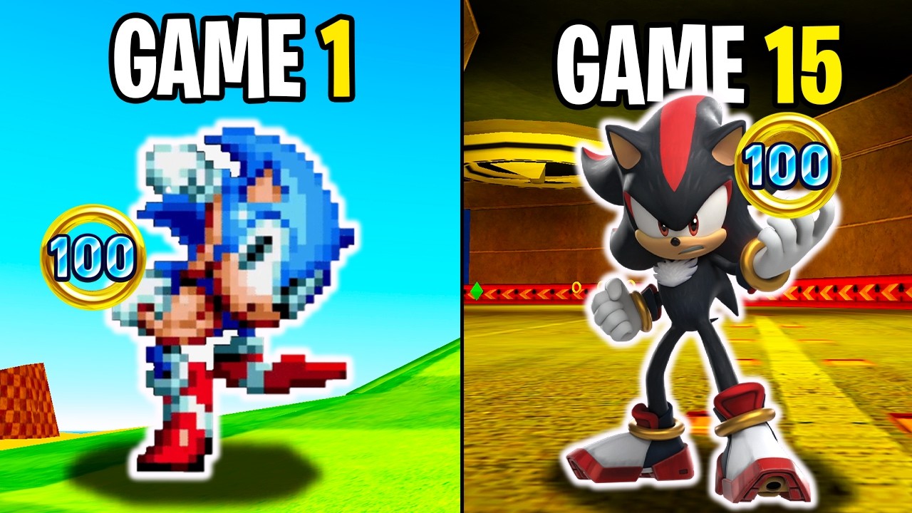 How Fast Can You Get 100 Rings In EVERY Sonic Game?