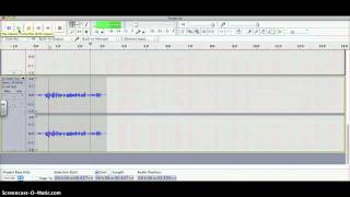 Screencast on Audacity